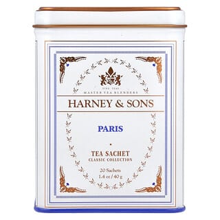 Harney & Sons, Paris Tea, 20 Bolsitas de Té, 1.4 oz (40 g)