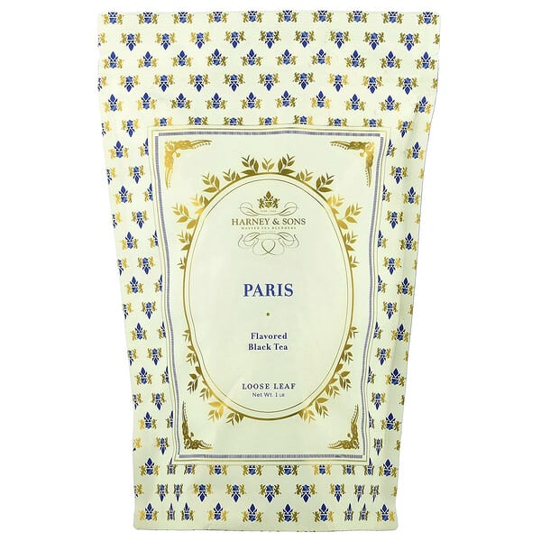 Harney & Sons, 홍차, 파리, 잎차, 1lb