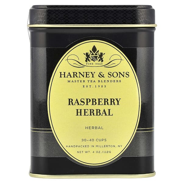 Harney & Sons, 樹莓草本茶，無咖啡萃取，20 茶包，4 盎司（112 克）