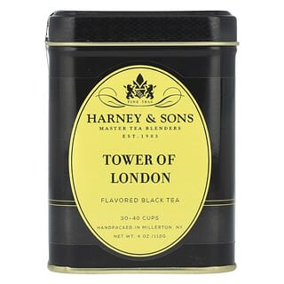 Harney & Sons, Tè nero aromatizzato, Torre di Londra, 112 g