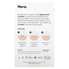 Hero Cosmetics, Mighty Patch, невидимые+, 39 шт.