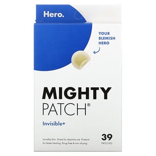 Hero Cosmetics, Mighty Patch, Invisible +, 39 parches