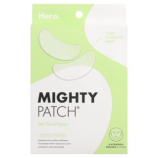 Hero Cosmetics, Mighty Patch®, For Tired Eyes, 6 Hydrogel Patches