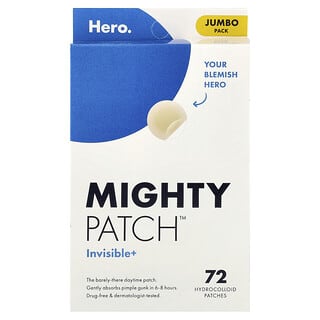 Hero Cosmetics, Mighty Patch™, Invisible+, 72 Hidrokolloid Yama