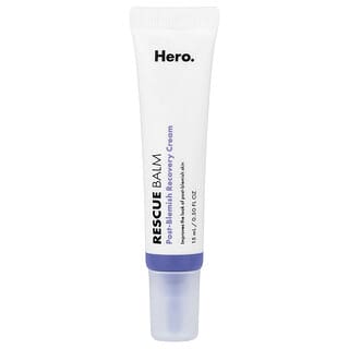 Hero Cosmetics, Rescue Balm, Post-Blemish Recovery Cream, 0.5 fl oz (15 ml)