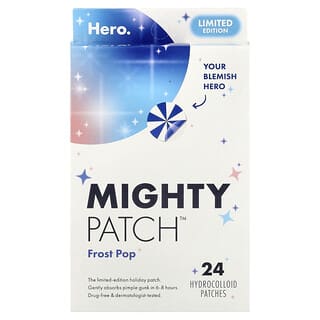 Hero Cosmetics, Mighty Patch™, Explosión helada, 24 parches hidrocoloides