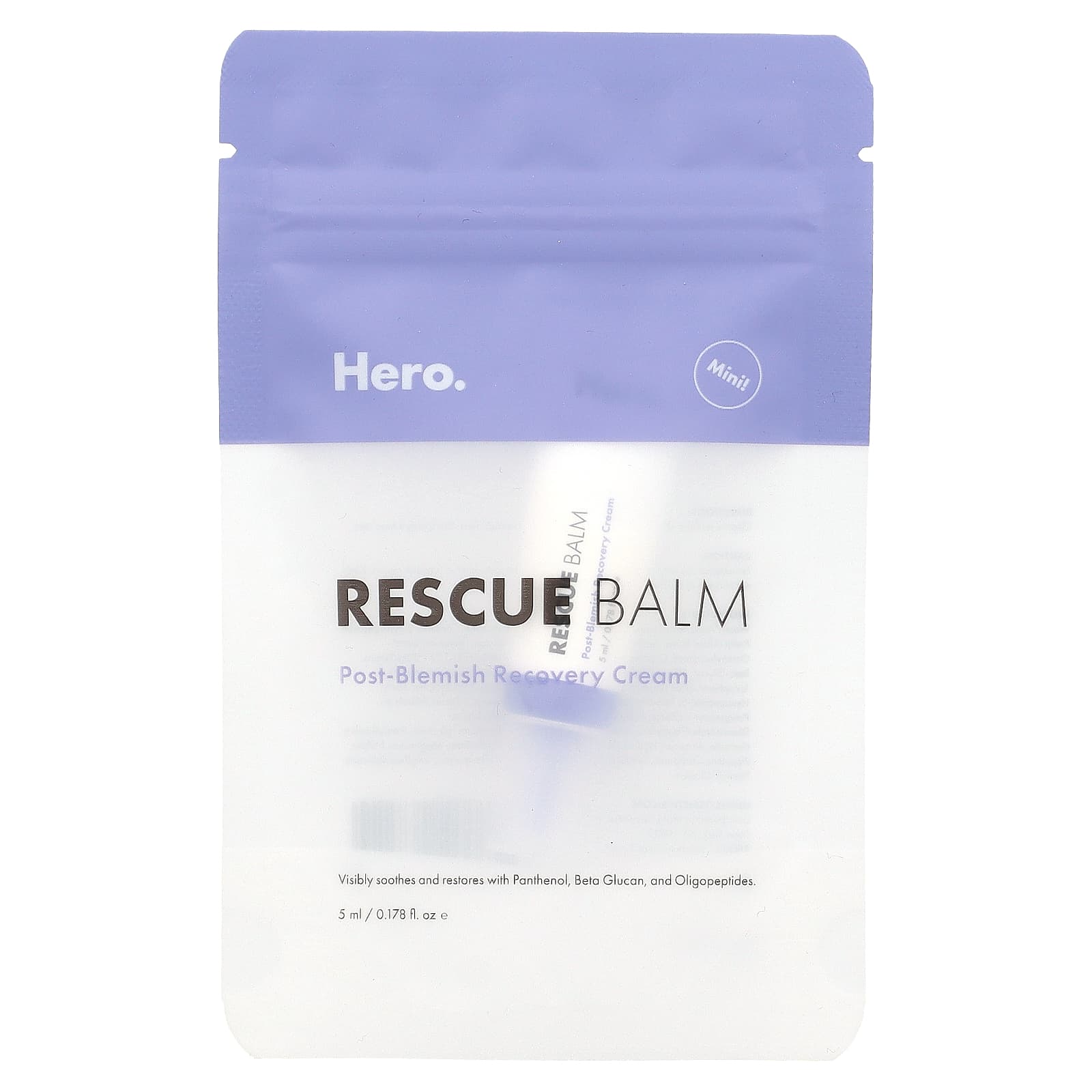 Hero Cosmetics, Rescue Balm, Mini, 0.178 fl oz (5 ml) Image 2