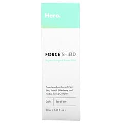 Hero Cosmetics, Force Shield（フォースシールド）、スーパーチャージド リセットミスト、50ml（1.69液量オンス）