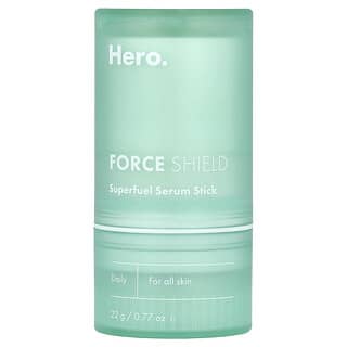 Hero Cosmetics, Force Shield, 슈퍼 연료 세럼 스틱, 22g(0.77oz)