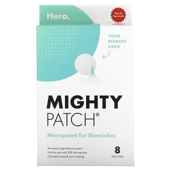 Hero Cosmetics, Mighty Patch（マイティパッチ）、Micropoint For Blemishes、8枚