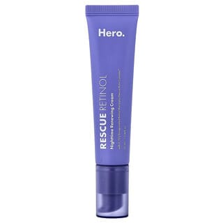 Hero Cosmetics, 舒緩視黃醇，夜間煥膚精華霜，1.014 液量盎司（30 毫升）
