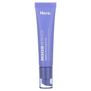 Hero Cosmetics, Rescue Retinol, Nighttime Renewing Cream, 1.014 fl oz (30 ml)