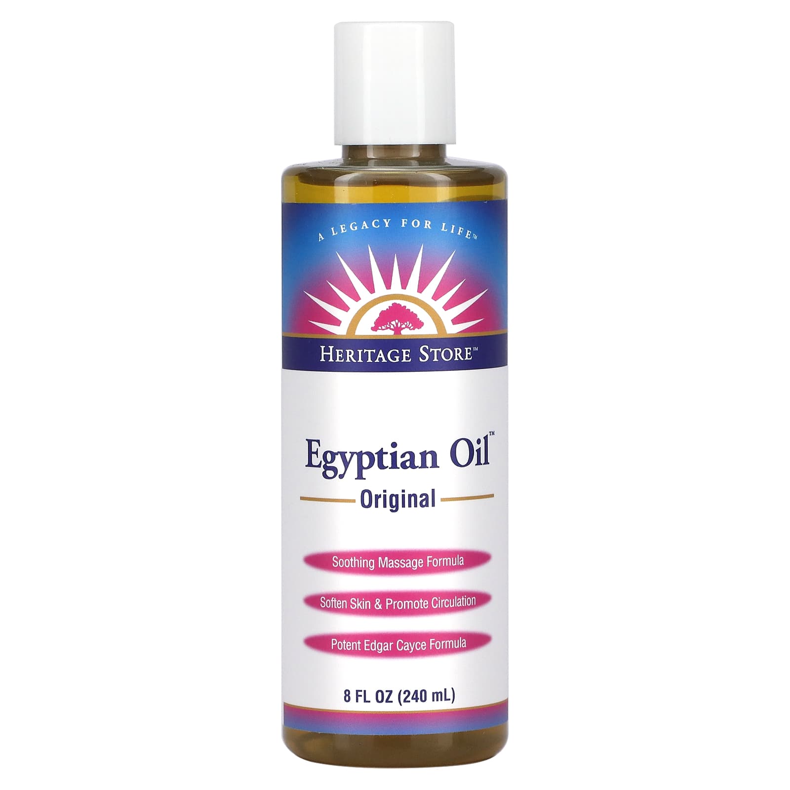 Heritage Store, Egyptian Oil（エジプシャンオイル）、オリジナル、240ml（8液量オンス）