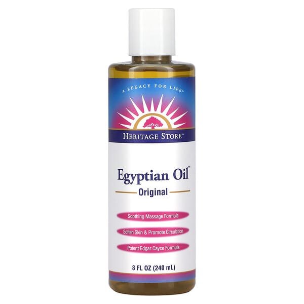 Heritage Store, Egyptian Oil, Original, 8 fl oz (240 ml)