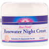 Rosewater Night Cream, Rose Petals, 2 oz (57 g)