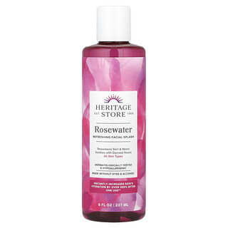 Heritage Store, Rosewater Refreshing Facial Splash, 8 fl oz (237 ml)