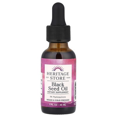 Heritage Store, Blackgrass Seed Oil, 1 fl oz (30 ml)
