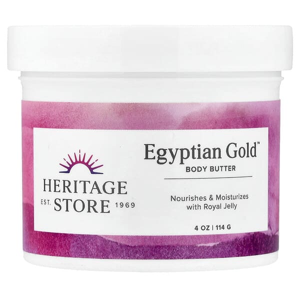 Heritage Store, Egyptian Gold，身體乳，4 盎司（114 克）