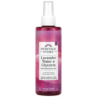 Heritage Store, Lavender Water & Glycerin Soothing Facial Mist, 8 fl oz (240 ml)
