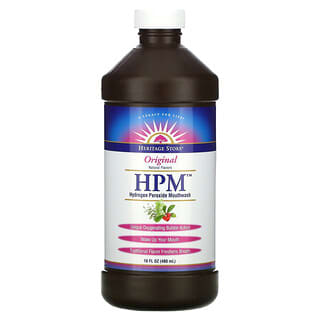 Heritage Store, HPM, 過酸化水素うがい薬, オリジナル, 16液量オンス（480 ml）