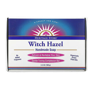 Heritage Store, Witch Hazel Handmade Soap, 3.5 oz (100 g)