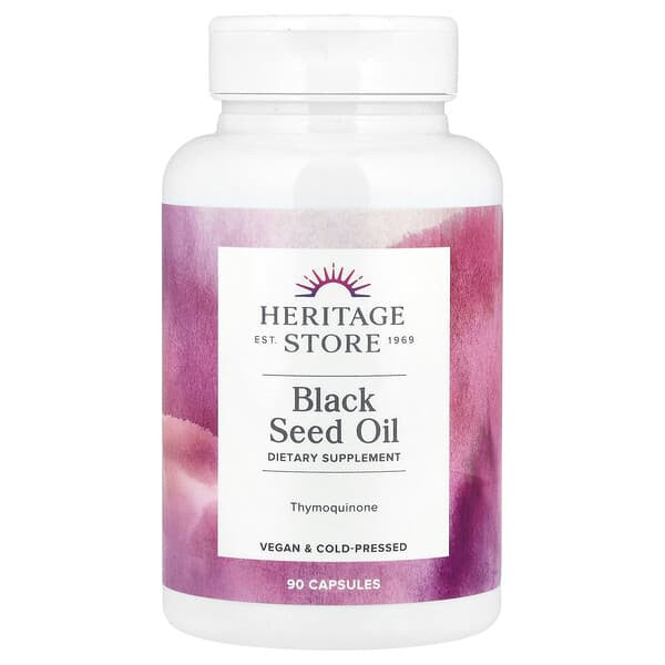 Black Seed Oil, 90 Capsules (650 mg per Capsule)