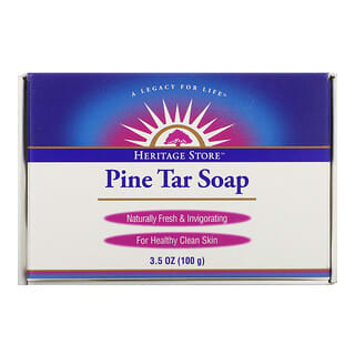 Heritage Store, Pine Tar Soap, 3.5 oz (100 g)