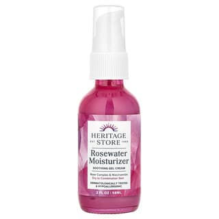 Heritage Store, Rosewater Moisturizer, Dry To Combination Skin, 2 fl oz (58 ml)