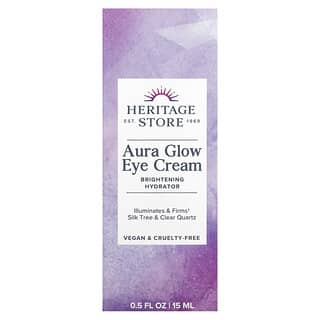 Heritage Store, Aura Glow 眼霜，0.5 液量盎司（15 毫升）
