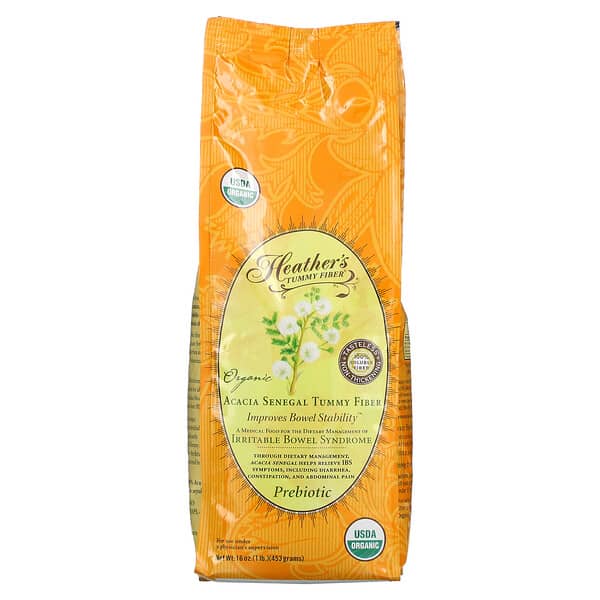 Heather's Tummy Care, Fibra de Acacia orgánica de Senegal para el intestino (453 g) (Producto descontinuado) 