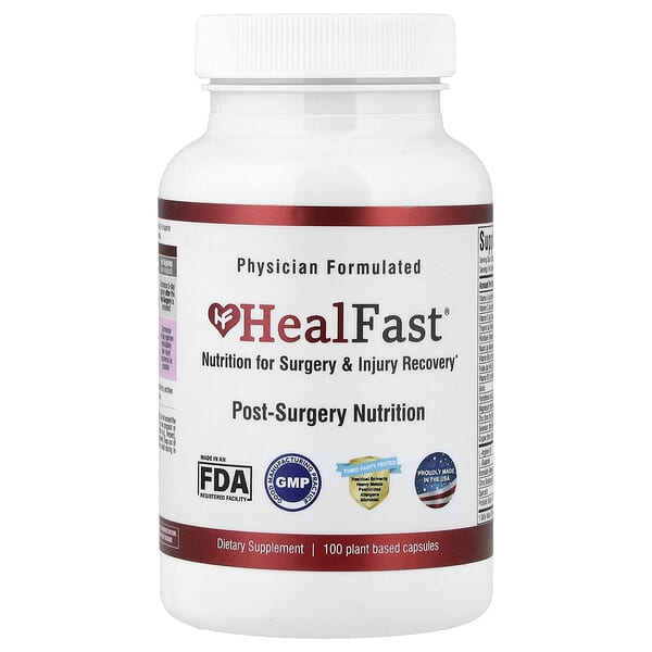 Post-Surgery Nutrition, 100 Plant Based Capsules