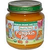 Premium Organic Baby Food, Pumpkin Pie, Stage 2, 4 oz (113 g)