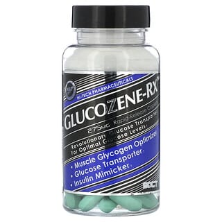 Hi Tech Pharmaceuticals, Glucozene-Rx, 275 mg, 90 Cápsulas de Liberação Rápida