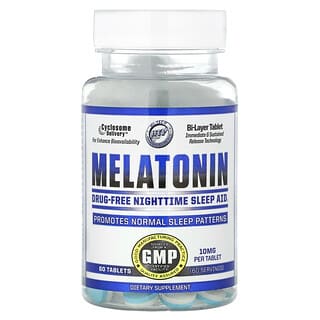 Hi Tech Pharmaceuticals, Melatonina, 10 mg, 60 comprimidos
