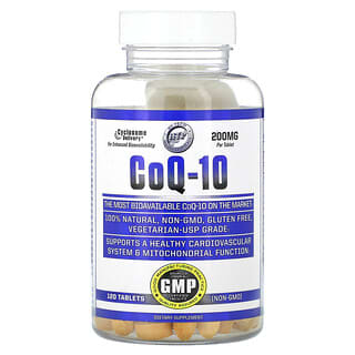 Hi Tech Pharmaceuticals, CoQ-10, 200 mg, 120 comprimés