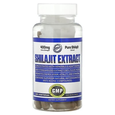 Hi Tech Pharmaceuticals, Shilajit Extract, 400 mg, 60 Veggie Capsules