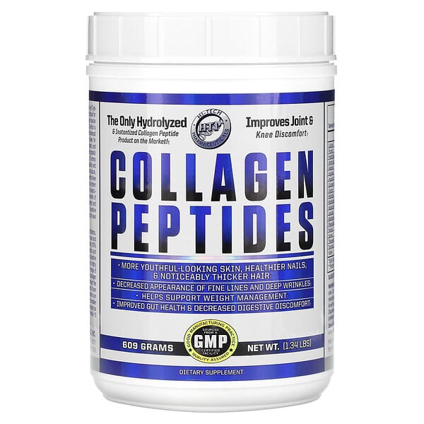 Hi Tech Pharmaceuticals Collagen Peptides, 1.34 lb (609 g)