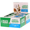 Organic, Pumpkin Seed Bars, Honey & Sea Salt, 12 Bars, 14.8 oz (420 g)