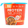 Muffin proteico en taza, Mantequilla de maní y chips de chocolate, 2.01 oz (57 g)