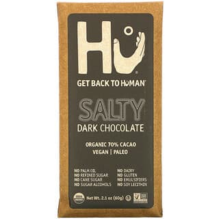 Hu, ソルティダークチョコレート、60g（2.1オンス）