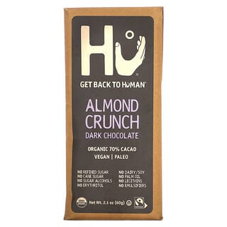 Hu, Mandel-Crunch, dunkle Schokolade, 60 g (2,1 oz.)