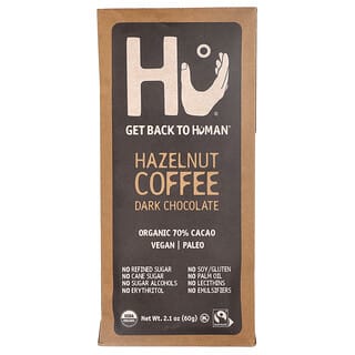 Hu, Café con avellanas y chocolate negro, 60 g (2,1 oz)