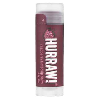 Hurraw! Balm, Bálsamo labial con color, Frambuesa, 4,8 g (0,17 oz)