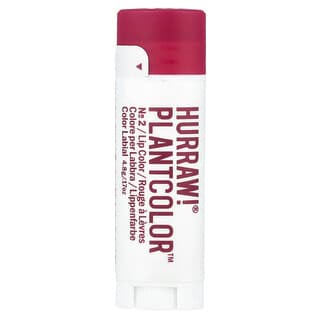 Hurraw! Balm, PlantColor™, Lip Color, No 2, 0.17 oz (4.8 g)