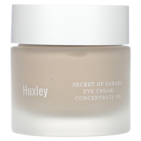 Huxley, 사하라의 비밀, 아이 크림, 컨센트레이트 온, 30ml(1.01fl oz)