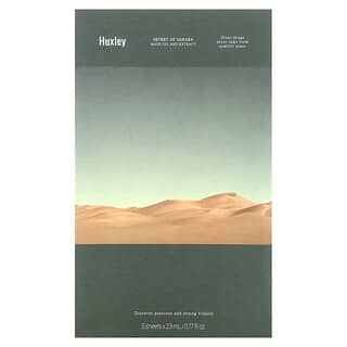 Huxley, Secret of Sahara Beauty Mask, Oil and Extract, 5 Sheets, 0.77 fl oz (23 ml) Each