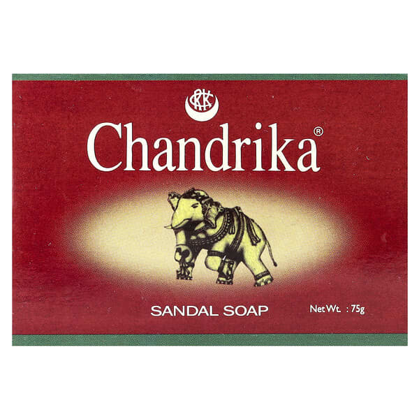 Chandrika Soap, 샌들 바 비누, 75g