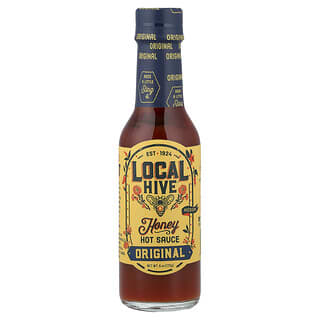 Local Hive, Honey Hot Sauce, Original, Medium, 6 oz (172 g)