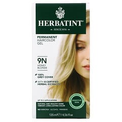 Herbatint, Перманентний гель для фарбування волосся, 9N, медовий блондин, 4,56 рідкої унції (135 мл)