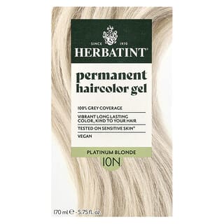 Herbatint, Gel de Coloração Permanente, Loiro Platina 10N, 135 ml (4,56 fl oz)